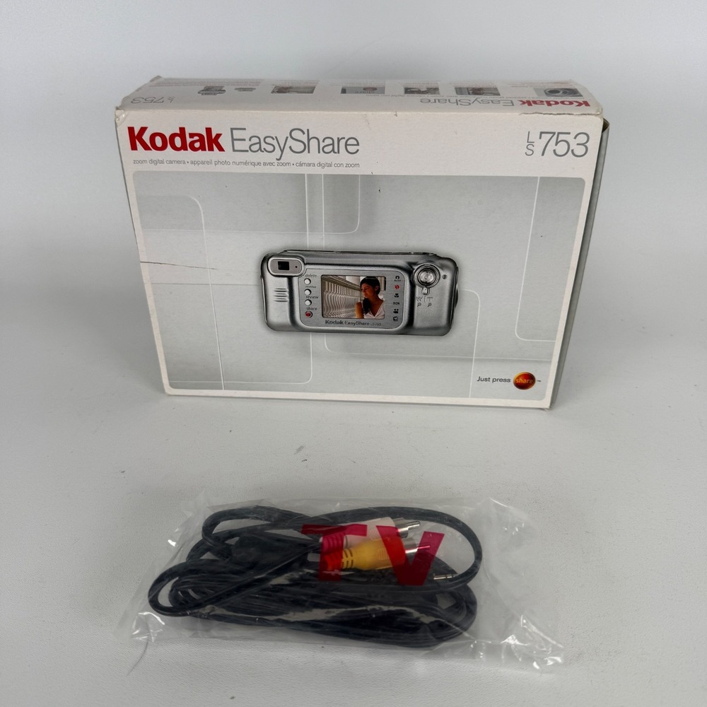 Replacement Audio Video Cable For Kodak EasyShare LS753 Cord Only
